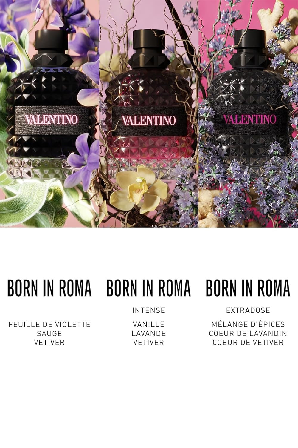 Uomo Born In Roma Intense by Valentino Eau de Parfum - 1.7 oz EDP Spray